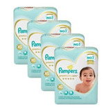 Kit 4 Pacotes Fraldas Pampers Premium Care Xg 104 unidades